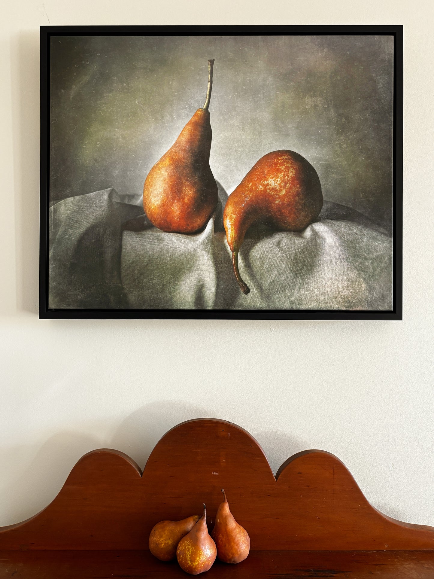 Two Pears Resting